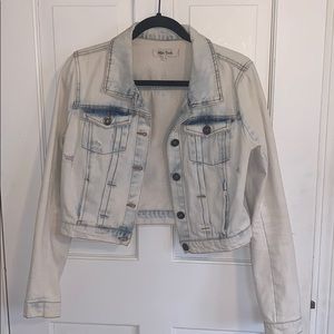 Miss Posh cropped denim jacket